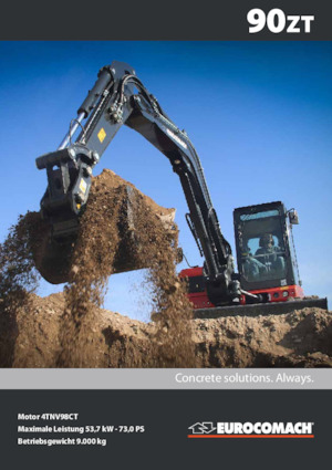 Raupenbagger Eurocomach 90 ZT