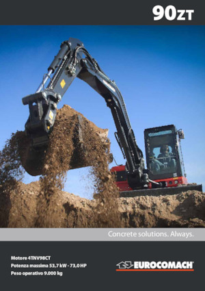 Raupenbagger Eurocomach 90 ZT