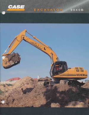Raupenbagger Case 9040B