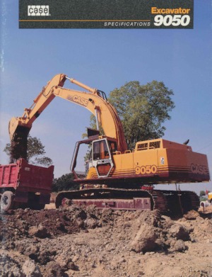 Raupenbagger Case 9050