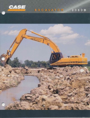 Raupenbagger Case 9060B