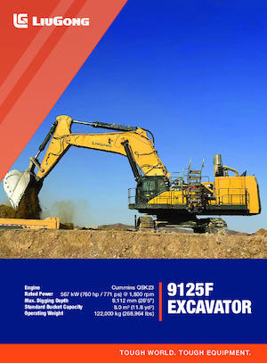 Raupenbagger Liugong 9125F