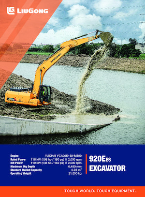 Raupenbagger Liugong 920EES