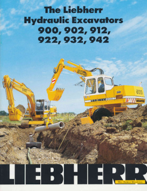 Raupenbagger Liebherr 922