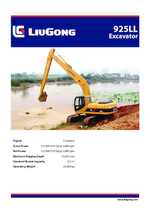 Raupenbagger Liugong 925LL