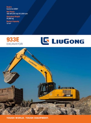 Raupenbagger Liugong 933E