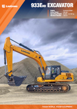 Raupenbagger Liugong 933EHD