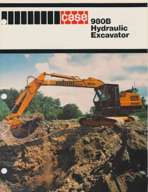 Raupenbagger Case 980B