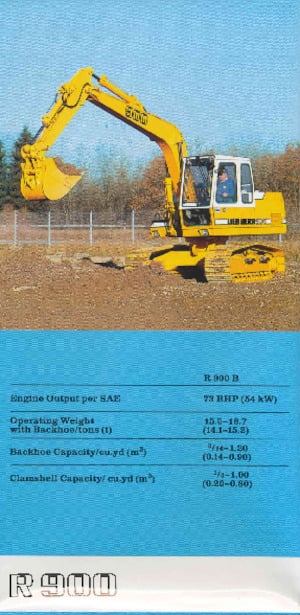 Raupenbagger Liebherr R 992 