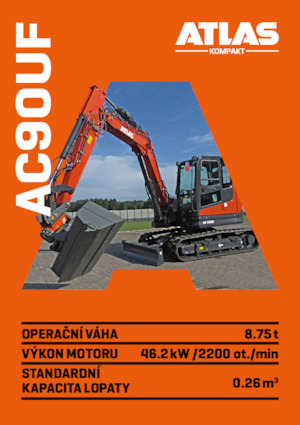 Raupenbagger Atlas Kompakt AC 90UF