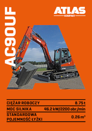 Raupenbagger Atlas Kompakt AC 90UF