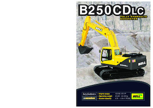 Raupenbagger Bell B250CDLC
