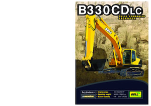 Raupenbagger Bell B330CDLC