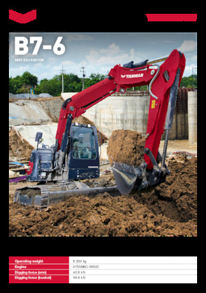 Raupenbagger Yanmar B7-6 