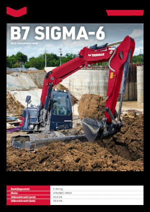 Raupenbagger Yanmar B7-6 