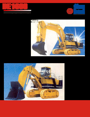 Raupenbagger Beml BE1600
