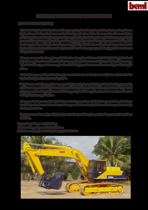 Raupenbagger Beml BE300LC