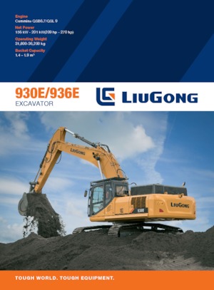 Raupenbagger Liugong CLG930EIV 