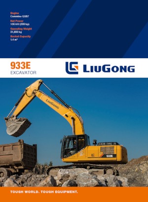 Raupenbagger Liugong 933E
