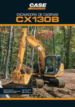 Raupenbagger Case CX 130 B