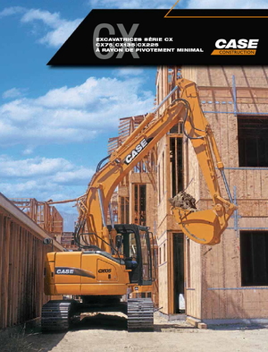 Raupenbagger Case CX 225 SR