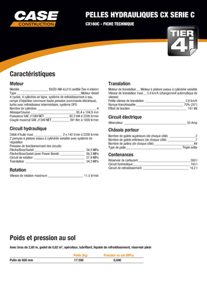 Raupenbagger Case CX 160 C