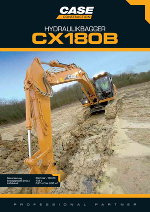 Raupenbagger Case CX 180 B LC