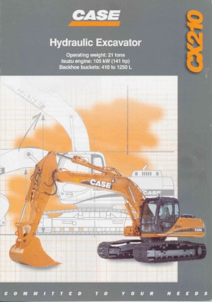 Raupenbagger Case CX 210