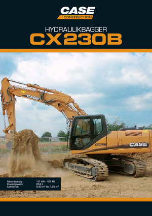 Raupenbagger Case CX 230 B