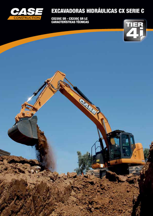 Raupenbagger Case CX235CSR 