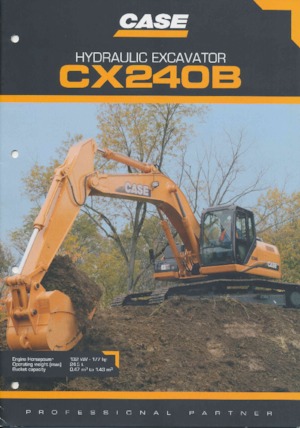 Raupenbagger Case CX 240 B LC