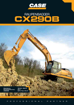 Raupenbagger Case CX 290 B NLC