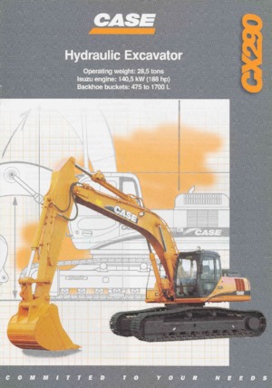 Raupenbagger Case CX 290