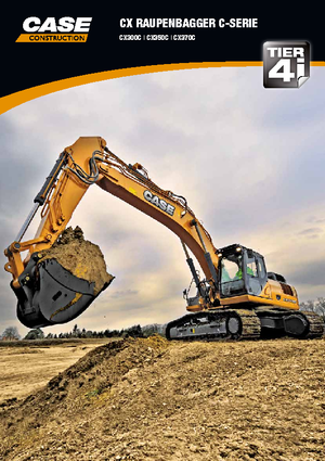 Raupenbagger Case CX 350 C LC Mono