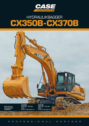 Raupenbagger Case CX 350 B NLC