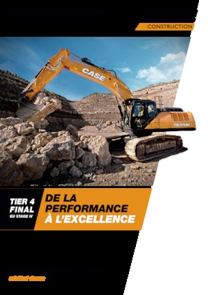 Raupenbagger Case CX350D