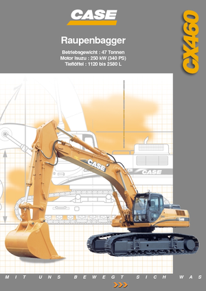 Raupenbagger Case CX 460