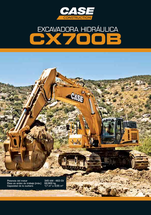 Raupenbagger Case CX 700 B