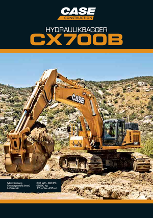 Raupenbagger Case CX 700 B