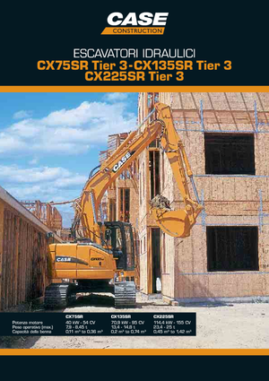 Raupenbagger Case CX 225 SR