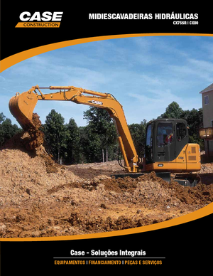 Raupenbagger Case CX 80