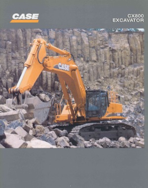 Raupenbagger Case CX 800