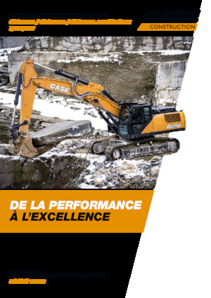 Raupenbagger Case CX350D