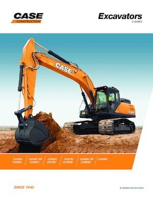 Raupenbagger Case CX470D