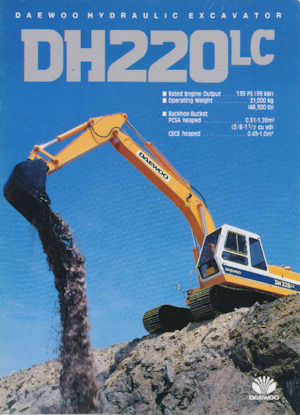 Raupenbagger Daewoo DH220LC