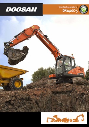 Raupenbagger Doosan DX140LC-5