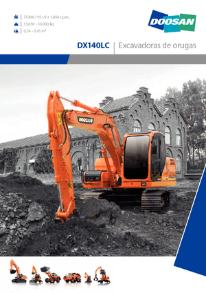 Raupenbagger Doosan DX 140 LC
