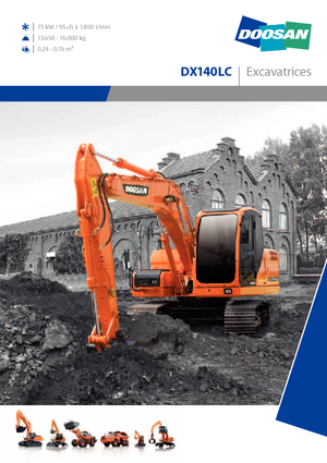 Raupenbagger Doosan DX 140 LC
