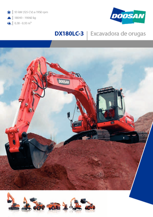 Raupenbagger Doosan DX180LC-3