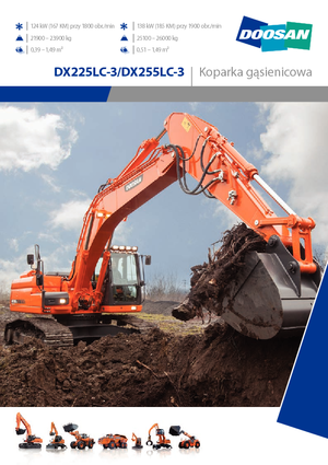 Raupenbagger Doosan DX255NLC-3